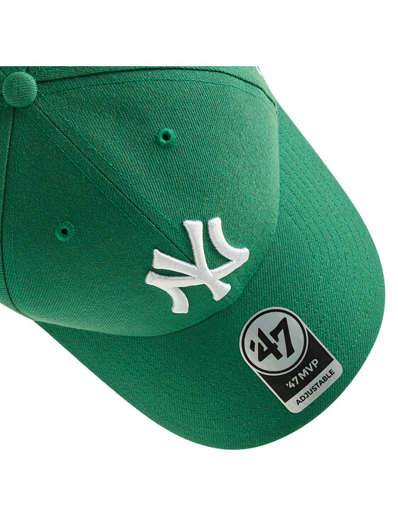 47 Brand 47 Brand Шапка с козирка New York Yankees B-MVPSP17WBP-KY Зелен