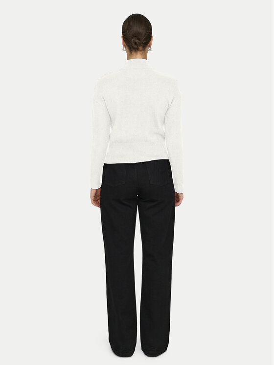 ONLY ONLY Sweter Alba 15332081 Biały Regular Fit