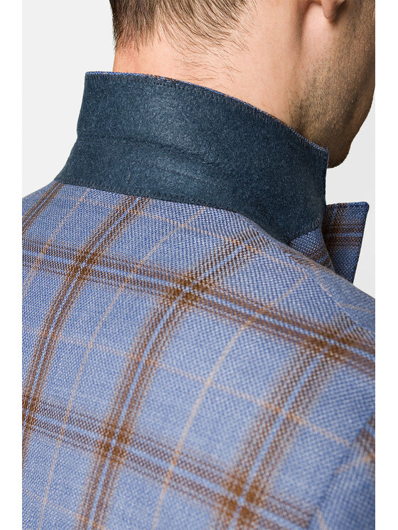Lancerto Lancerto Marynarka Wexford 2 MA073121000002 Niebieski Slim Fit