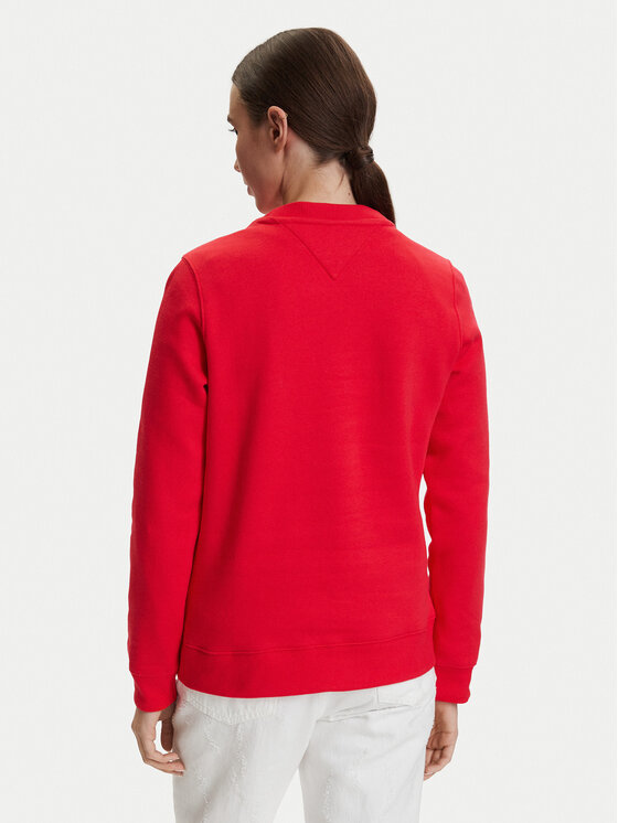 Tommy Jeans Tommy Jeans Sweatshirt DW0DW19959 Rot Regular Fit