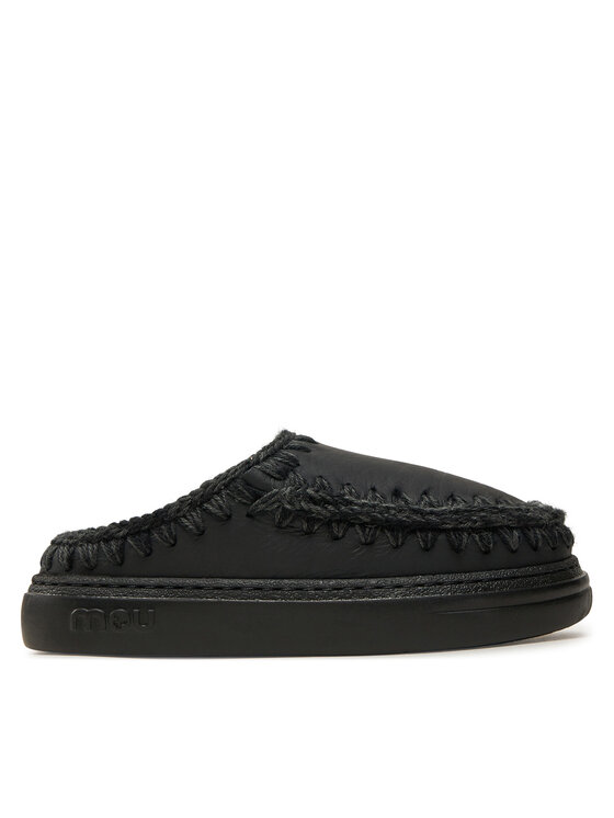 Mou Mou Papuče Eskimo Bold Clog FW411010B Crna