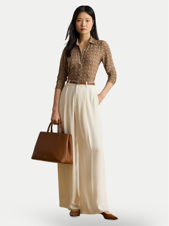 LAUREN RALPH LAUREN LAUREN RALPH LAUREN Marškiniai 200980178001 Smėlio Slim Fit