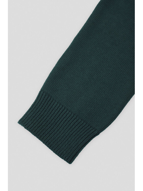 Lancerto Lancerto Sweter Johan SW073224000087 Zielony Regular Fit