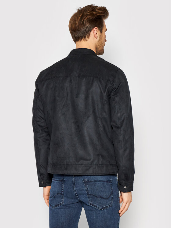 Only & Sons Only & Sons Geacă din imitație de piele Willow 22021446 Negru Regular Fit