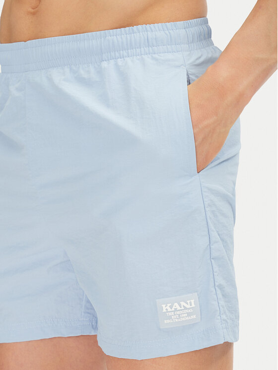 Karl Kani Karl Kani Szorty kąpielowe Retro Trademark 60550027 Błękitny Regular Fit