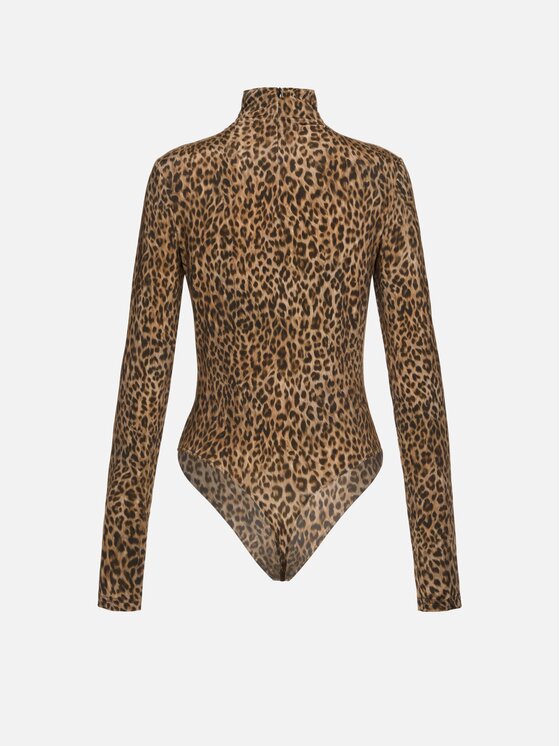 La Mania La Mania Body ZARIAH Brązowy Slim Fit