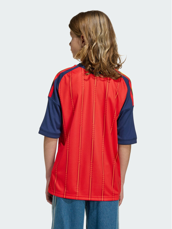 adidas adidas Koszulka techniczna Spain 26 Home Youth Jersey Czerwony Regular Fit