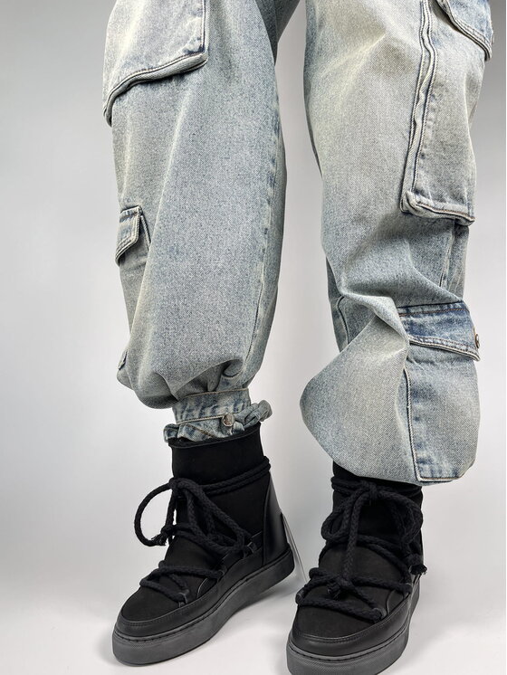 MissDenim MissDenim Jeansy Baggy Niebieski Boyfriend Fit