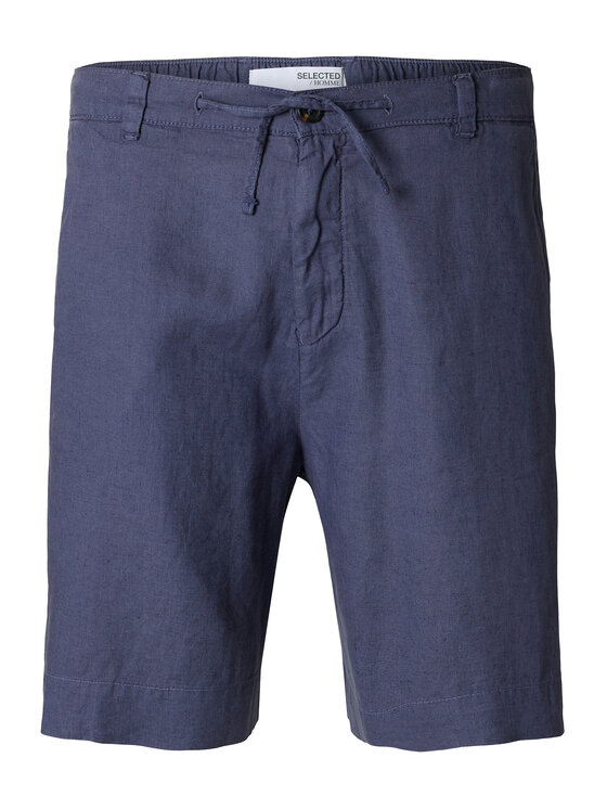 Selected Homme Selected Homme Pantalon scurți din material 16097541 Violet Loose Fit
