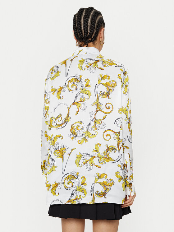 Versace Jeans Couture Versace Jeans Couture Koszula 78HAL222 Biały Relaxed Fit