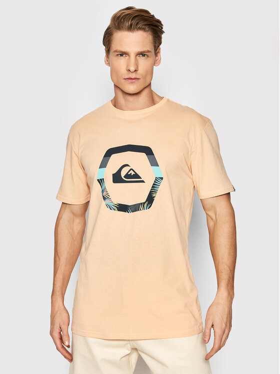 Quiksilver Quiksilver Marškinėliai Uprise EQYZT06663 Oranžinė Regular Fit