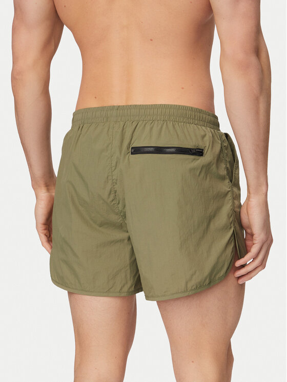 Aeronautica Militare Aeronautica Militare Pantaloni scurți pentru înot 261BW0231UCT04311 Verde Regular Fit