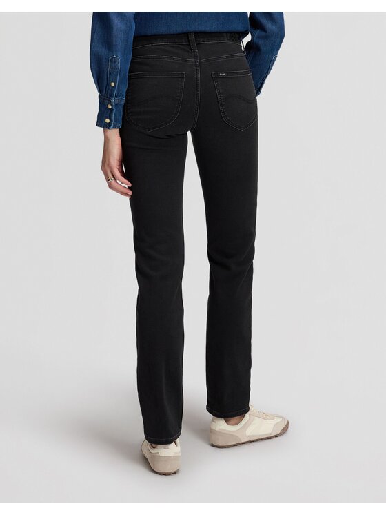 Lee Lee Jeansy ELLY Szary Straight Leg