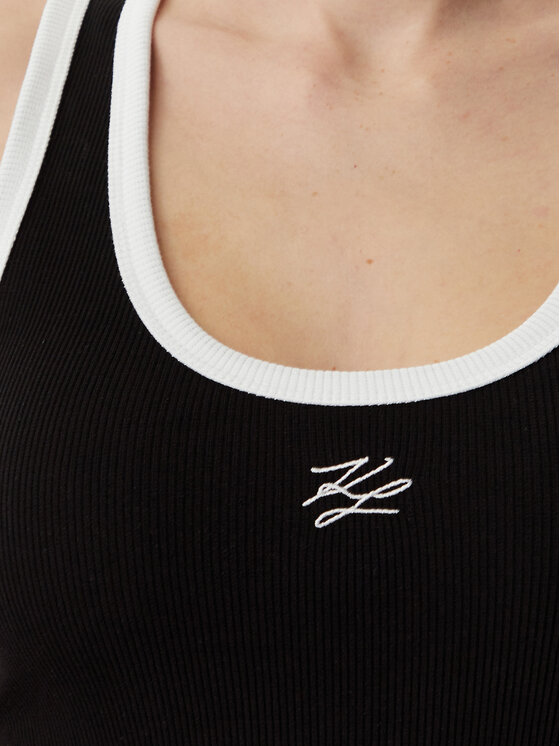 KARL LAGERFELD KARL LAGERFELD Τζιν σορτσάκια B2W10048 Κρεμ Loose Fit