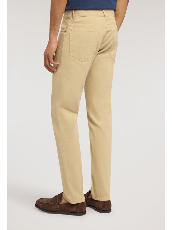 Trussardi Trussardi Spodnie materiałowe P704H704865N012 Kremowy Slim Fit