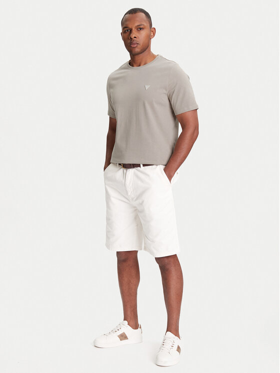 Guess Guess T-shirt M4YI0A KCCM1 Bež Regular Fit