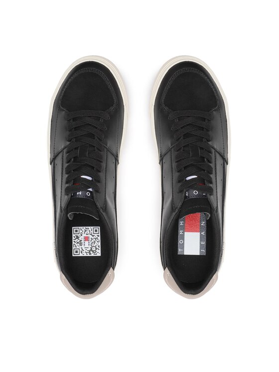 Tommy Jeans Tommy Jeans Sneakersy Vulcanized Ess EM0EM01106 Čierna