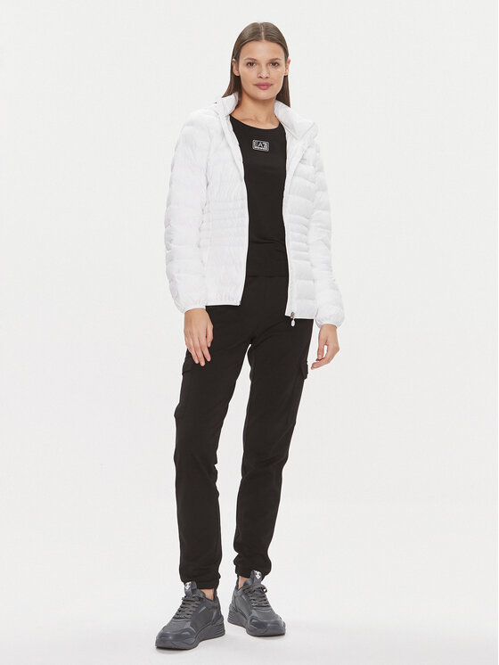 EA7 Emporio Armani EA7 Emporio Armani Átmeneti kabát 8NTB23 TNF8Z 1100 Fehér Regular Fit