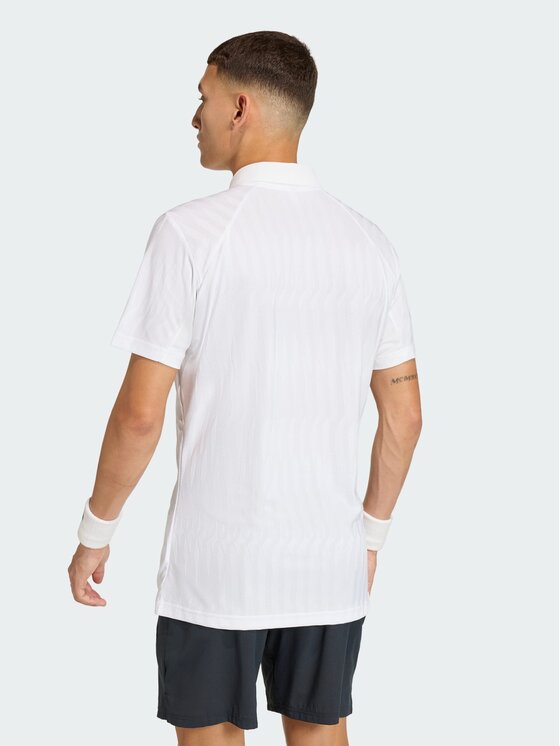 adidas adidas Koszulka techniczna 158846 Biały Slim Fit