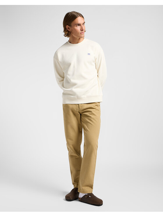 Lee Lee Bluza 112364228 Beżowy Relaxed Fit