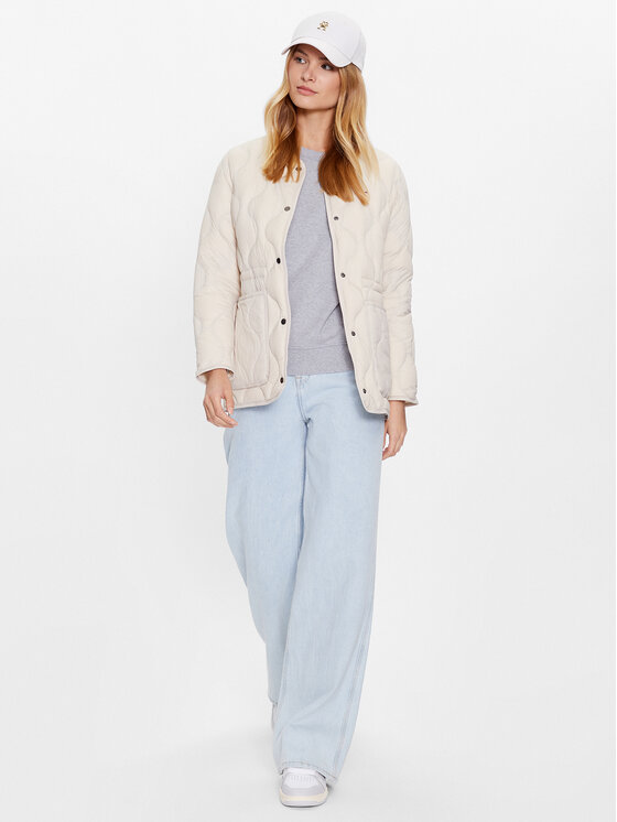 Tommy Jeans Tommy Jeans Giubbotto piumino DW0DW15837 Beige Regular Fit