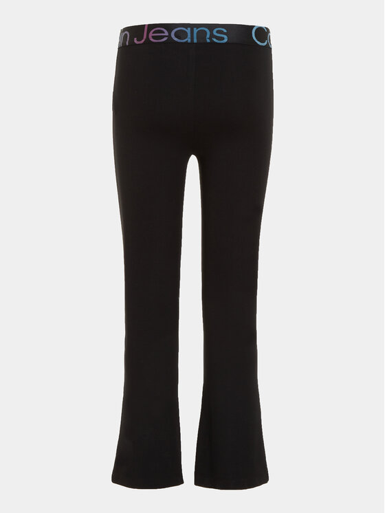 Calvin Klein Jeans Calvin Klein Jeans Leggings IG0IG02179 Crna Slim Fit
