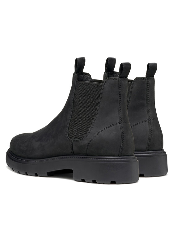 Geox Geox Ghete Jodhpur U Spherica Ec7 U46FRA 000FF C9997 Negru