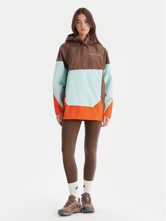 adidas adidas Anoraka virsjaka Terrex Xploric 2.5L JL9813 Daudzkrāsains Loose Fit