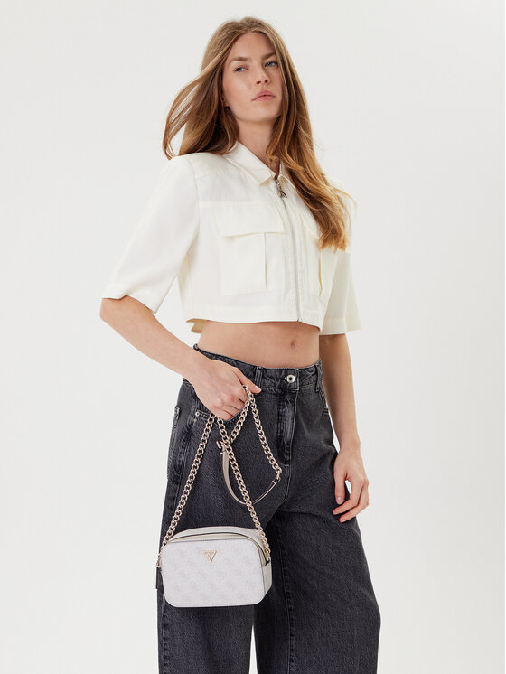 Guess Geantă Noelle II HWBG96 72140 Alb