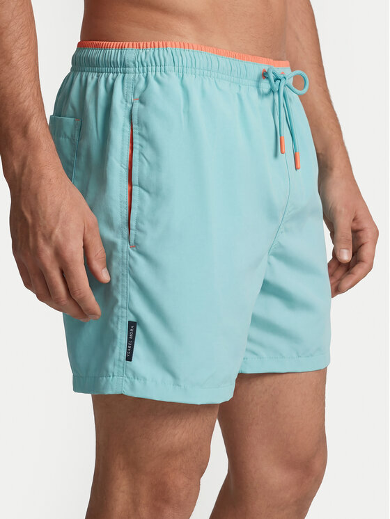 Ysabel Mora Ysabel Mora Pantaloncini da bagno 90413 Azzurro chiaro Regular Fit