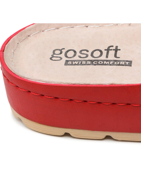 Go Soft Go Soft Klapki WS121-01 Czerwony