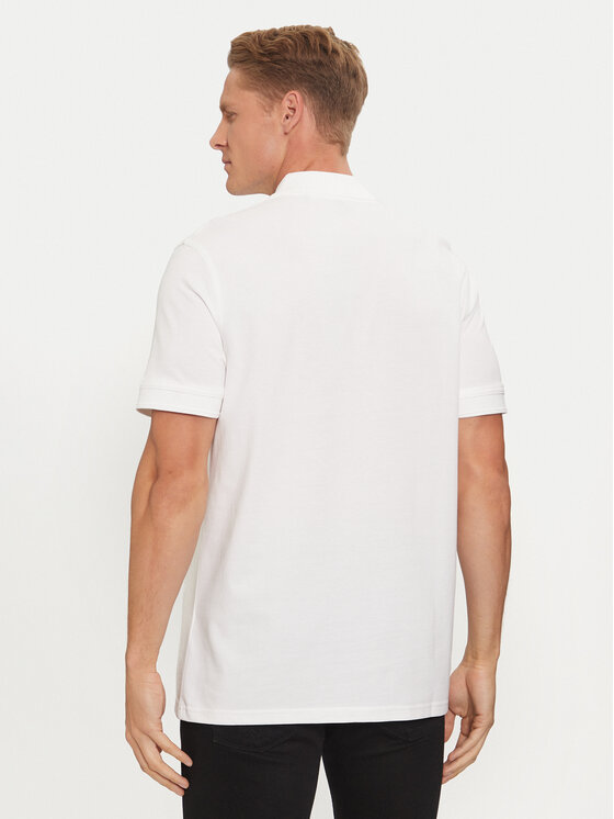 BOSS Boss Polo Prime 50507813 Biały Regular Fit
