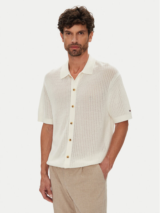 Tommy Hilfiger Tommy Hilfiger Cămașă MW0MW39530 Bej Regular Fit
