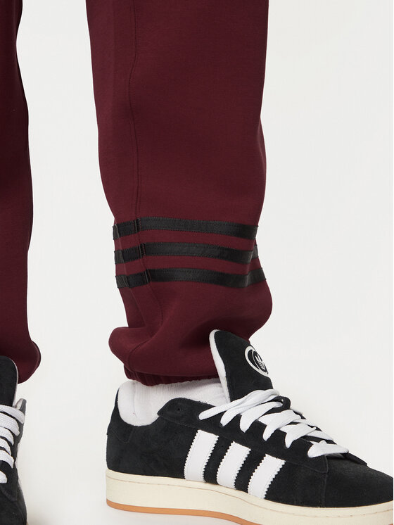 adidas adidas Donji dio trenerke Neuclassics JC9902 Crvena Loose Fit