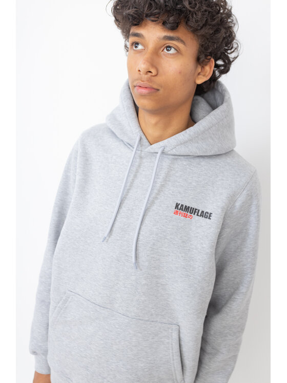 Kamuflage Kamuflage Bluza 2JZ Szary Comfort Fit