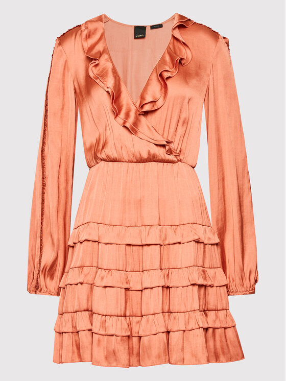 PINKO Pinko Sukienka codzienna Ardea 1G173P Y7UW Różowy Regular Fit