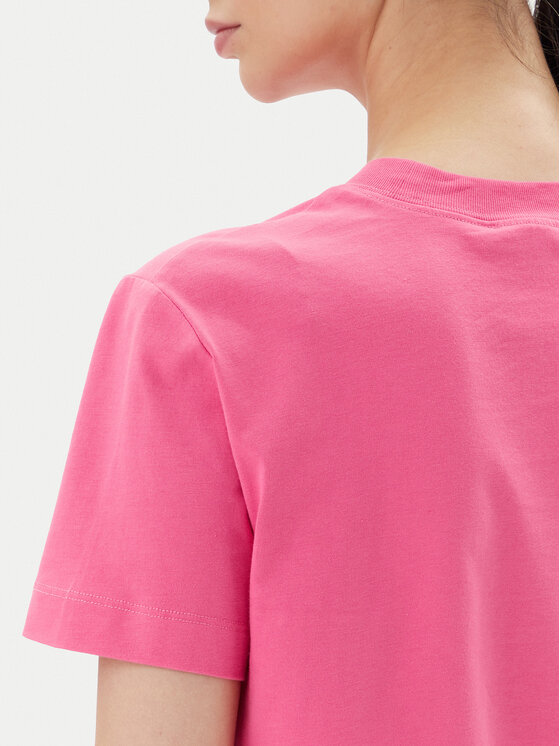 Versace Jeans Couture Versace Jeans Couture T-shirt 78HAHS04 Ružičasta Regular Fit