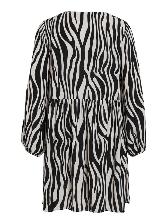 Vila Vila Sukienka codzienna Fini 14084533 Kolorowy Relaxed Fit
