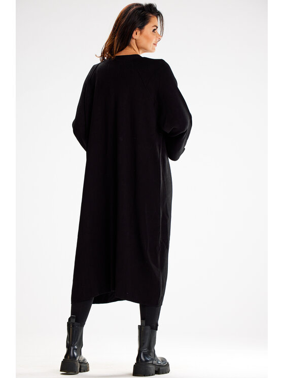 Awama Awama Kardigan A617 Černá Basic Fit