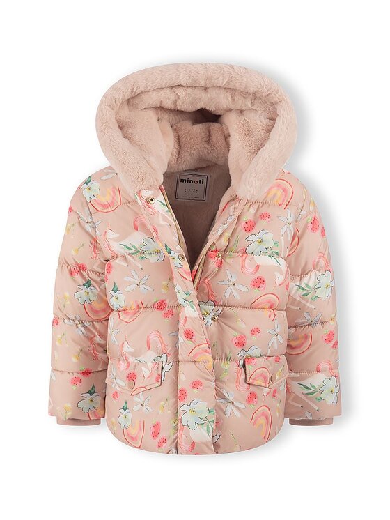 minoti minoti Kurtka zimowa 32COAT102 Różowy jasny Regular Fit