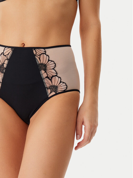 Chantelle Chantelle Klassischer Damenslip mit hoher Taille Lush C22OC5 Schwarz