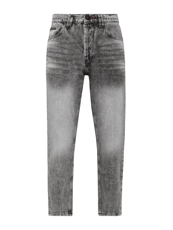 PHILIPP PLEIN PHILIPP PLEIN Jeansy 4979 Szary Slim Fit