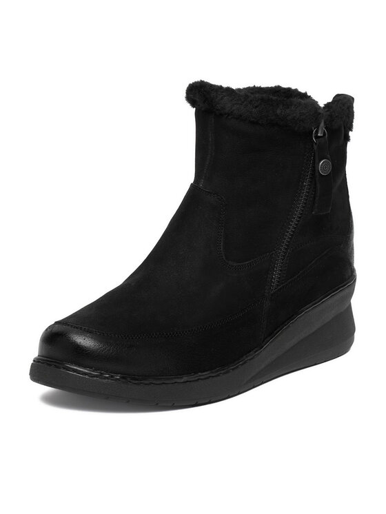 Go Soft Go Soft Stiefeletten CEO-WI23-NUREN-01 Schwarz