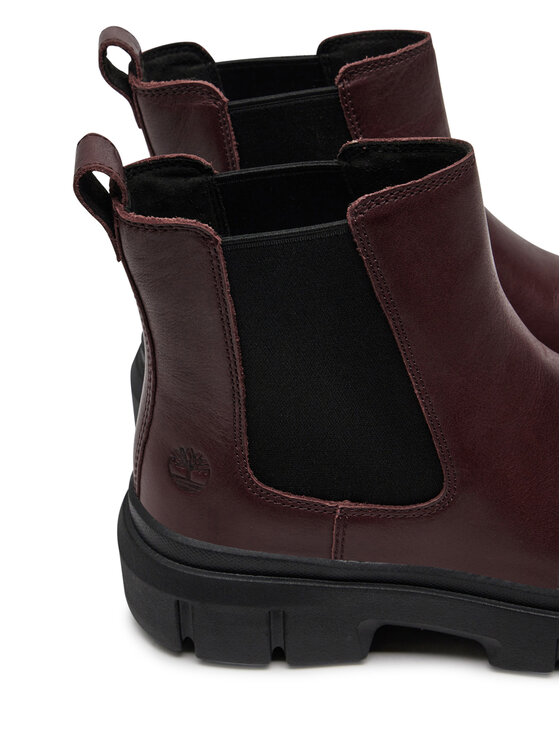 Timberland Timberland Боти тип челси TB0A2QHQC601 Бордо