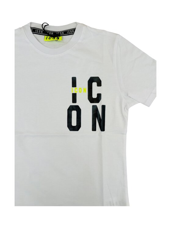 Icon Icon T-shirt ibks00649 Bianco Regular Fit