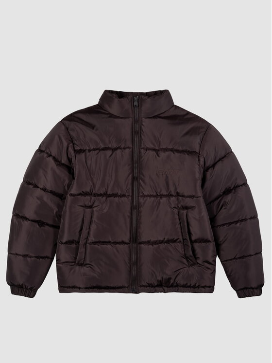 2005 2005 Bundy bomber Winter Puffer Hnedá Oversize