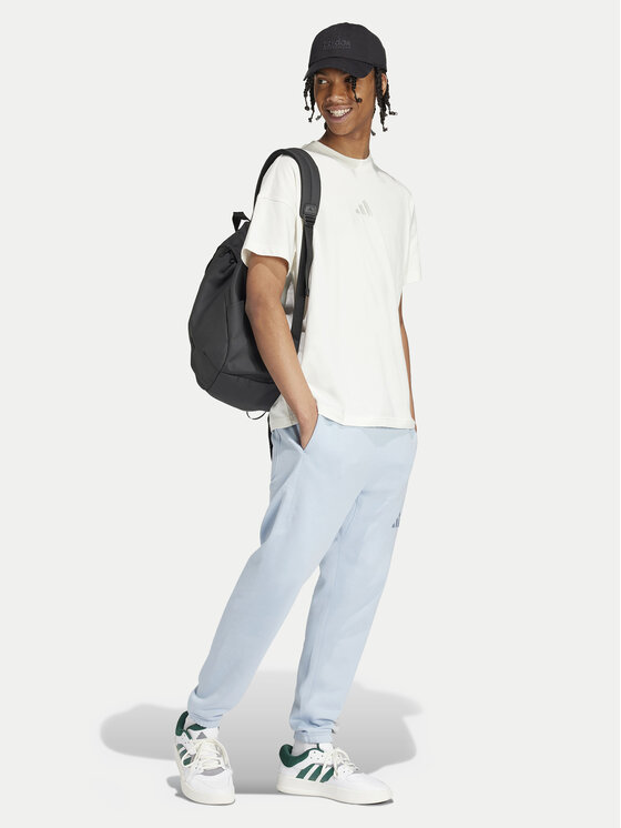 adidas adidas Marškinėliai ALL SZN IV5217 Balta Loose Fit
