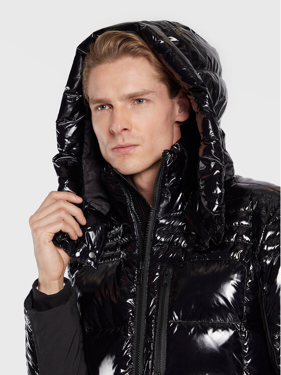 Moose Knuckles Moose Knuckles Пухено яке Dugald 2 M32MJ139 Черен Regular Fit