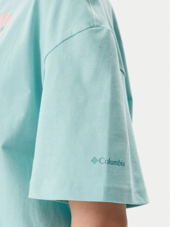 Columbia Columbia Tricou Rolling Bend™ Graphic 2120031 Verde Oversize
