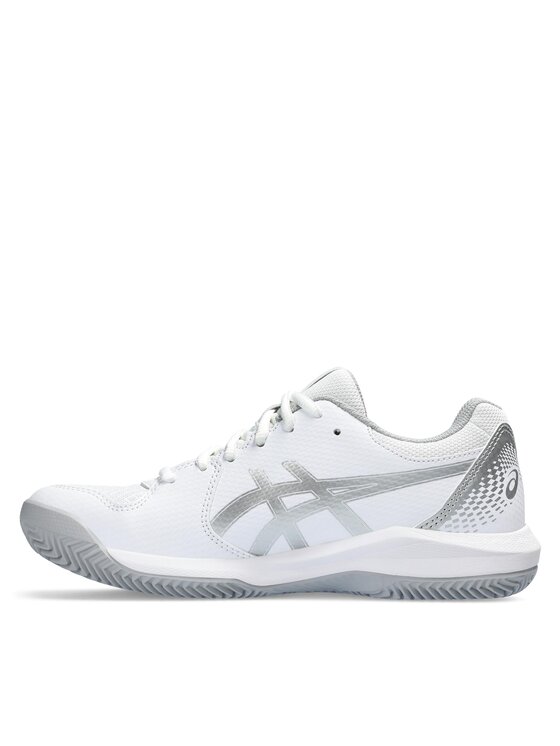 Asics Asics Obuća za tenis Gel-Dedicate 8 Clay 1042A255 Bijela